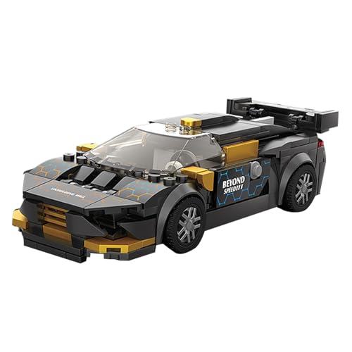 YINcrinx 330 Teile Supercar-Bausteine, pädagogisches Kleinteil-Bauset für Kinder. Modellauto-Spielzeug zum Ausstellen, Schreibtischdekoration, Modellauto-Spielzeug. von YINcrinx