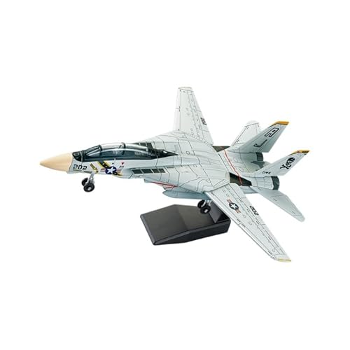 YINcrinx F14 Fighter Jet Building Blocks Modell, Modell Sammler, Jungen Sammler Spielzeug, Fighter Jet Building Blocks, Desktop Dekorationen, Boxed Toys von YINcrinx