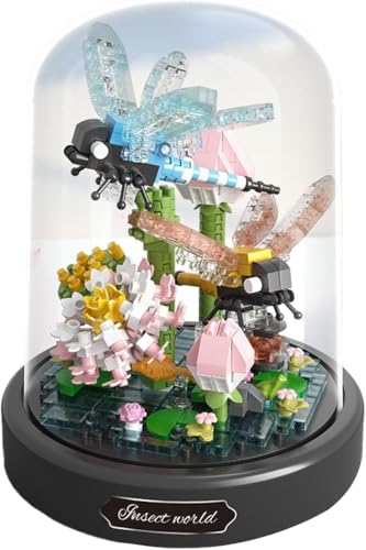 Libelle Ewige Blume Konstruktionsspielzeug, Innendekorationssets, Bastelspielzeug, Erwachsene & Kinder, Geschenke, Dekorationen, Sammlerstücke von YINcrinx