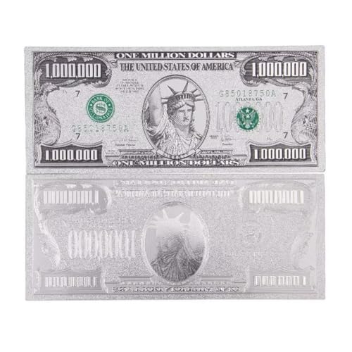 24 Karat vergoldetes Millionen-Dollar-Banknoten-Kunst-Lesezeichen von YIQILAFADA