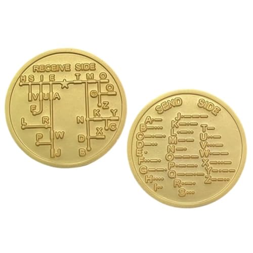CW Morsecode Münze Training Coin Ham Radio Transmission Practice CW Morsecode Münze Training Coin Ham Radio Transmission Practice von YIQILAFADA