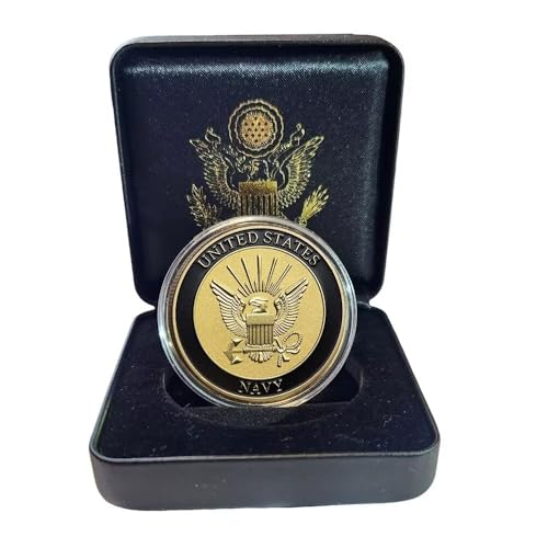 Navy Armed Forces Gebetsmünze mit Geschenkbox - USN Sailor's Creed Challenge Coin Navy Armed Forces Gebetsmünze mit Geschenkbox - USN Sailor's Creed Challenge Coin von YIQILAFADA