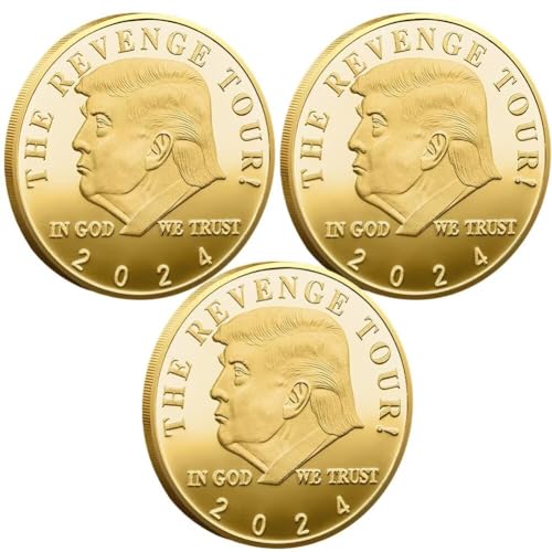 Präsident Donald Trump Münze, Trump 2024 Coin The Revenge Tour Coin Präsident Donald Trump Münze, Trump 2024 Coin The Revenge Tour Coin von YIQILAFADA