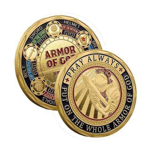 Put On The Whole Armor of God Knight Templar Coin Prayer Coin Prayer Pocket Hug Token Lucky Coin Pray Always Challenge Coin Put On The Whole Armor of God Knight Templar Coin Prayer Coin Prayer Pocket Hug Token Lucky Coin Pray Always Challenge Coin von YIQILAFADA