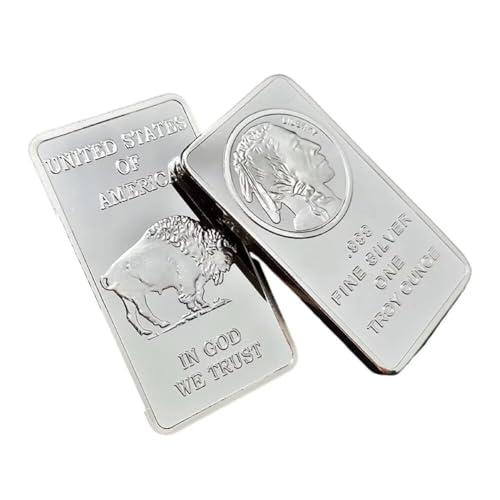 Replik Indian Design 28.3 g One Troy Ounce Bullion Bar mit Büffeldesign Replik Indian Design 28.3 g One Troy Ounce Bullion Bar mit Büffeldesign von YIQILAFADA