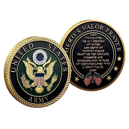 United States Army Herausforderung Münze Tapferkeit Gebet Militärmünze Geschenk Danke für Ihren Service United States Army Herausforderung Münze Tapferkeit Gebet Militärmünze Geschenk Danke für Ihren Service von YIQILAFADA