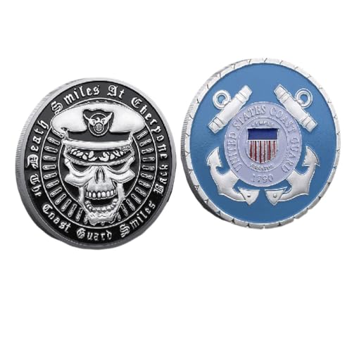 United States Marine Corps Coin Navy Challenge Coin Air Force Coin Coast Guard Coin Skull Series von YIQILAFADA
