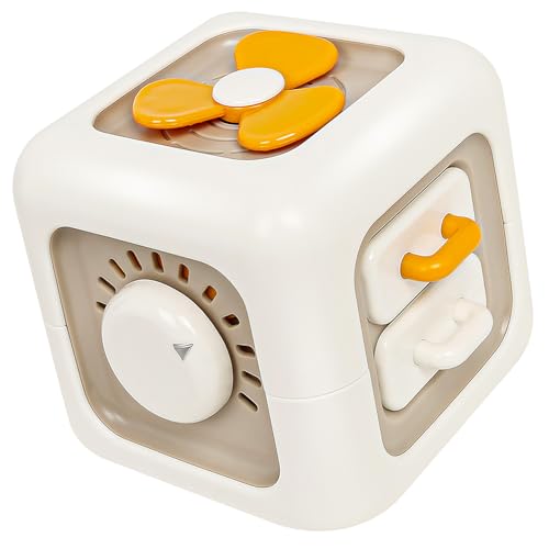 YIQOGAME Montessori Spielzeug ab 1 Jahr Motorikwürfel Lernspielzeug 6-seitiger Aktivitätswürfel – fördert spielerisch Feinmotorik und sensorische Entwicklung, Reisespielzeug für Babys YIQOGAME Montessori Spielzeug ab 1 Jahr Motorikwürfel Lernspielzeug 6-seitiger Aktivitätswürfel – fördert spielerisch Feinmotorik und sensorische Entwicklung, Reisespielzeug für Babys von YIQOGAME