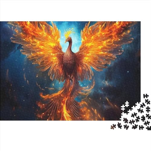 Phoenix Holzpuzzle für Erwachsene, 500 Teile, Spiele, Puzzle, Geburtstag, Weihnachten, Geschenke, 500 Teile (52 x 38 cm) von YIRCATM