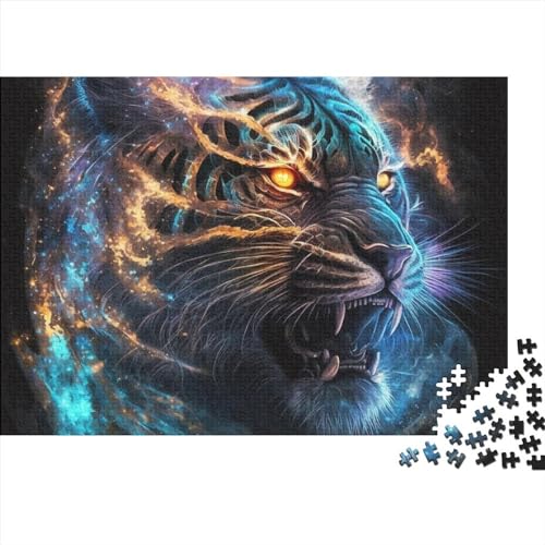 Tiger-Puzzle, 1000 Teile, für Erwachsene, Puzzle für Jugendliche, Puzzle, Lernspiele, einzigartiges Geschenk, 1000 Stück (75 x 50 cm) von YIRCATM