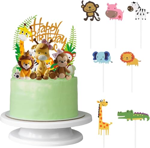 YISKY Lilo Stitch Cake Topper,17 PCS Party Kuchen Dekoration,Cartoons Topper, Cake Toppers, Cupcake Toppers, Figuren Set,für Geburtstagsfeier Cupcake- für Kinder von YISKY