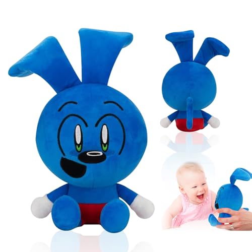 YISKY Riggy Plush, Rabbit Monkey Plush, Rabbit Monkey Plushies Toy, Rabbit Monkey Riggy, Rabbit Monkey Riggy, Horror Game Riggy Plushies Toy, Weihnachten Funny Gift for Fans and Kids von YISKY