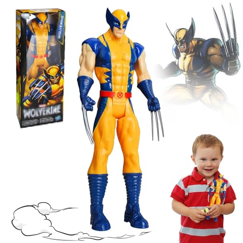 Wolverine Action Figure,30 cm Hero Serie Action Wolverine Figur,Wolverine Modell Spielzeug,Party Wolverine Figur,Super Freunde Action Figuren,Hero Figuren für Kinder ab 4 Jahren Geburtstagsgeschenk Wolverine Action Figure,30 cm Hero Serie Action Wolverine Figur,Wolverine Modell Spielzeug,Party Wolverine Figur,Super Freunde Action Figuren,Hero Figuren für Kinder ab 4 Jahren Geburtstagsgeschenk von YISKY