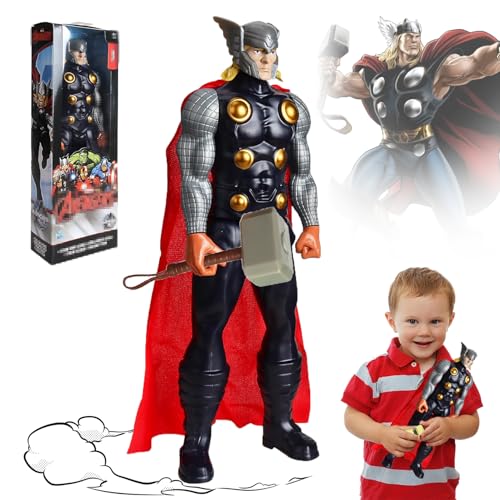 YISKY Thor Action Figure, 30 cm Hero Serie Action Thor Figur, Thor Modell Spielzeug, Party Thor Figur, Super Freunde Action Figuren, Hero Figuren für Kinder ab 4 Jahren Geburtstagsgeschenk YISKY Thor Action Figure, 30 cm Hero Serie Action Thor Figur, Thor Modell Spielzeug, Party Thor Figur, Super Freunde Action Figuren, Hero Figuren für Kinder ab 4 Jahren Geburtstagsgeschenk von YISKY