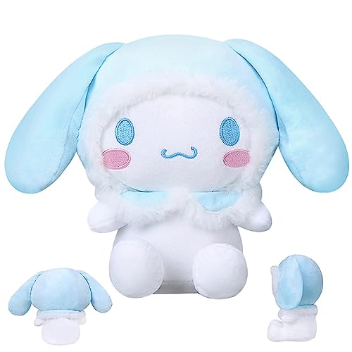 YISKY Cartoon Kawaii Cinnamoroll Plush Toy, 24cm Cinnamoroll Plüschtier, Plüsch Cinnamoroll Hund, Kinderspielzeug Plüschtiere, Cartoon Serie Kinder Plüschpuppen, Warmes Begleitergeschenk für Kinder von YISKY