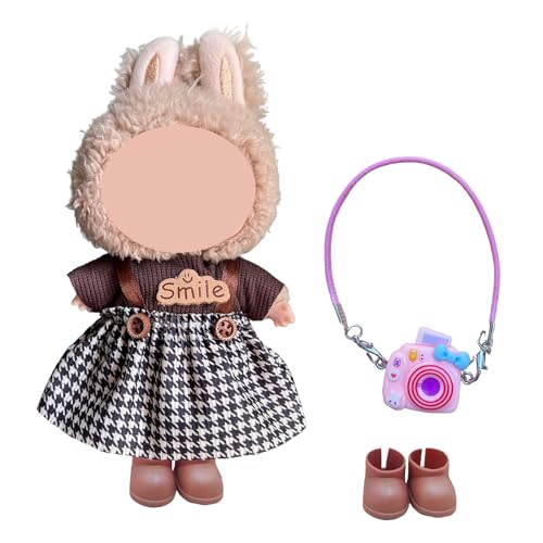 Kleidung und Zubehör kompatibel mit Barbie Kleidung, enthält einen Mantel mit Tausend Vögeln, 5 Winterkleidung und 6 Paar Schuhe, einen Koffer, eine Tasche und eine Brille Kleidung und Zubehör kompatibel mit Barbie Kleidung, enthält einen Mantel mit Tausend Vögeln, 5 Winterkleidung und 6 Paar Schuhe, einen Koffer, eine Tasche und eine Brille von YITULOU