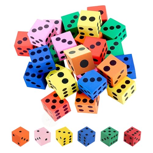 YIUWOD 36-Teilige Packung FlüSterwüRfel - WüRfel Schaumstoff - SchaumstoffwüRfel Gross - Leicht und GeräUschlos,Geeignet FüR Spielpartys,Unterricht Im Klassenzimmer,Geburtstagsgeschenke YIUWOD 36-Teilige Packung FlüSterwüRfel - WüRfel Schaumstoff - SchaumstoffwüRfel Gross - Leicht und GeräUschlos,Geeignet FüR Spielpartys,Unterricht Im Klassenzimmer,Geburtstagsgeschenke von YIUWOD