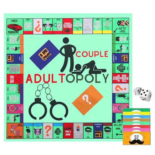 YIUWOD Paarspiele - Partner Spiele Erwachsene - Couple Board Game - FüR Freund, Freundin, Ehemann, Ehefrau, Liebhaber, Valentinstagsgeschenk, Hochzeitsgeschenk YIUWOD Paarspiele - Partner Spiele Erwachsene - Couple Board Game - FüR Freund, Freundin, Ehemann, Ehefrau, Liebhaber, Valentinstagsgeschenk, Hochzeitsgeschenk von YIUWOD