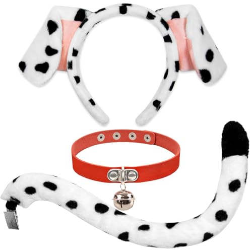 YIZHIXIANGQ Hundekostüm für Kinder, Tier KostümKinder, Hunde Kostüm Set, Tier Haarreif, Verkleidung Kinder Tiere mit Ohren, Schwanz, Halskette, für Karneval, Halloween YIZHIXIANGQ Hundekostüm für Kinder, Tier KostümKinder, Hunde Kostüm Set, Tier Haarreif, Verkleidung Kinder Tiere mit Ohren, Schwanz, Halskette, für Karneval, Halloween von YIZHIXIANGQ