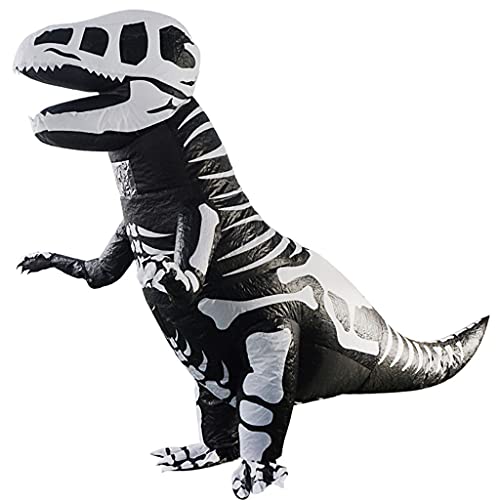 Dinosaurierkostüme Luft Ausgestopfte Aufblasbare Kostüm Für Halloween Day Cos Play Party Tyrannosaurus Spielzeug Blocken Sie Kostüm Ganzkörper Lustig Für Erwachsene Kinder Männer Frauen Anzüge Anzüge von YIZITU