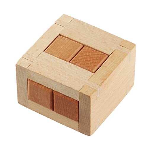 Holz Puzzle Ineinandergreifende Spiel Intelligenz Entwicklungssäge Problemlösung Familienaktivität Puzzle von YIZITU