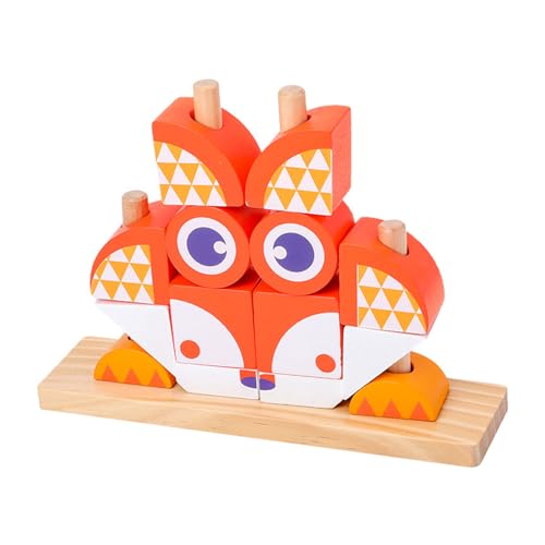 Kinder Für Kreatives Puzzle Matching Formblöcke Lindern Langeweile Accessoires Bildung Für Spielen Lustiger Tischspielzeug Bestes GIF Passender Formspiel von YIZITU
