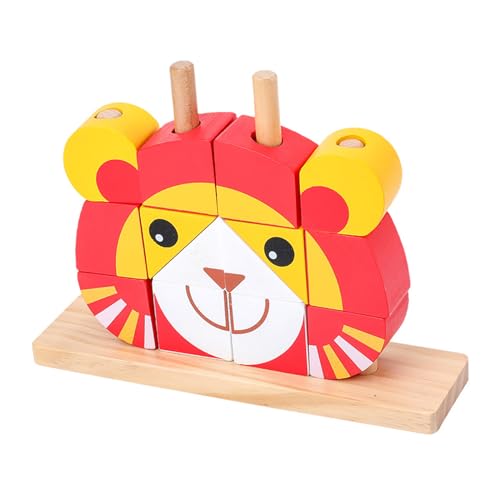 Kinder Für Kreatives Puzzle Matching Formblöcke Lindern Langeweile Accessoires Bildung Für Spielen Lustiger Tischspielzeug Bestes GIF Passender Formspiel von YIZITU