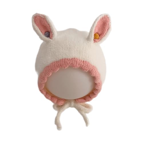 Kleinkindhut Kaninchenohren Warm Und Modische Mütze Gemütlicher Winter Mit Ohrflocken Muss Für Die Kalte Jahreszeit Für Kinder Ohrplost Nette Ohren Baby Ohrentlap Mode Baby Winter Plüsch Warm Und von YIZITU