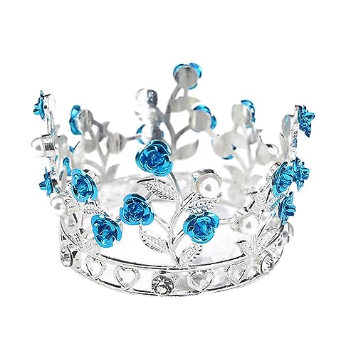Kronprops Für Babyfotografie Requisiten Kopfschmuck Krone Infant Fotografia Neugeborene Mädchen Jungen Unisex Dusche Kopfbedeckung Baby Mädchen Outfit Prinzessin Fotoshooting Säugling Stirnband von YIZITU