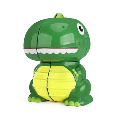 Langlebiger Dinosaurier Puzzle Würfel Spielzeugmagie Square Puzzle Würfel Einfache Glatte Spielzeuggeschenke Zur Verbesserung Der Kindergedächtnisrotation Baby von YIZITU