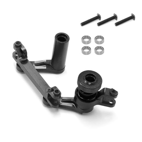 Metall-Lenksets und Servo-Arm-Verbindungsstange für 1/10 Maßstab Fernbedienung Modell Aluminiumlegierung verbessertes Set Spielzeugauto-Kits von YIZITU