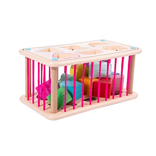 Multi Shape Puzzlespielzeug Erfasst Feinmotorische Kleinkind Bildungsfarbe Matching Kleinkinder Lernform Spielzeugform Match Match von YIZITU