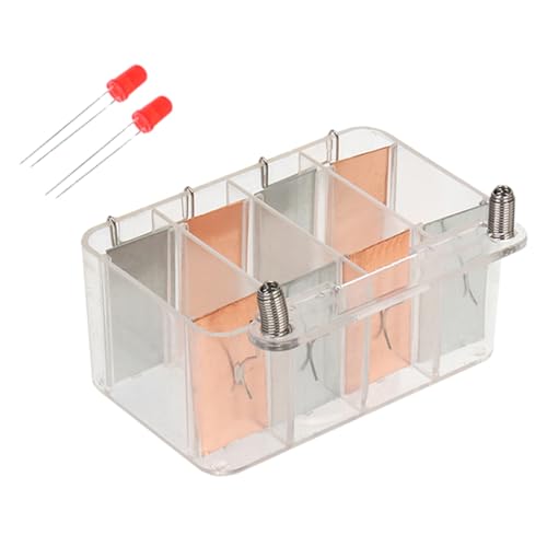 Pädagogisches Salzwasser-Batterie-Experimentiergerät für Klassenzimmer-Labore, Demonstration von Experimenten zur Stromerzeugung, praktisches Wissenschafts-Set Pädagogisches Salzwasser-Batterie-Experimentiergerät für Klassenzimmer-Labore, Demonstration von Experimenten zur Stromerzeugung, praktisches Wissenschafts-Set von YIZITU