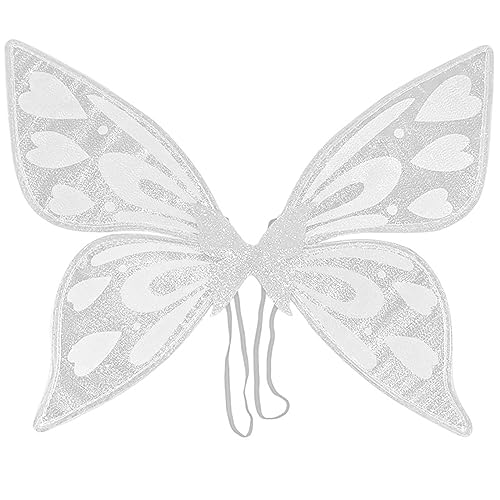 Performances Kostüm Schmetterling Feenflügel Lustig Dress Up Schmetterling Flügel Funkeln Kostüme Halloween Cosplay Requisiten Halloween Party Kleid Cosplays Feenflügel Dress Up Schmetterling Fee von YIZITU