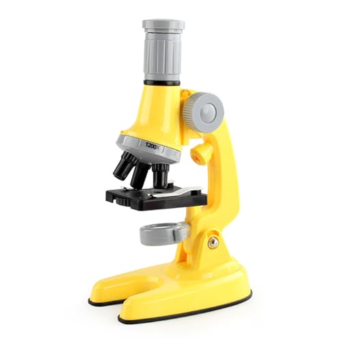 Tragbare Kinder 1200x Microskop Toy Scientific Study Tool Spiel Bester Geschenkvergrößerung Appliance Bildungsset Kids Microskop Set Mit Folien von YIZITU