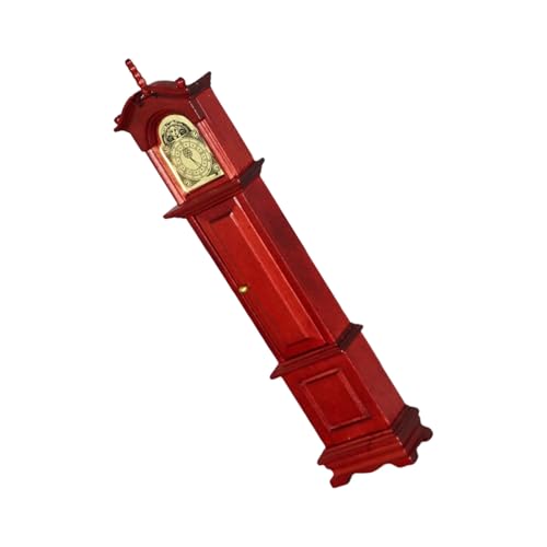 Vintage Miniatur-Puppenhäuser Großvateruhr Figur für Liebhaber antiker ästhetischer und unverwechselbarer Dekore Modell Display Zubehör von YIZITU