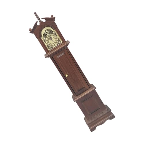 Vintage Miniatur-Puppenhäuser Großvateruhr Figur für Liebhaber antiker ästhetischer und unverwechselbarer Dekore Modell Display Zubehör von YIZITU
