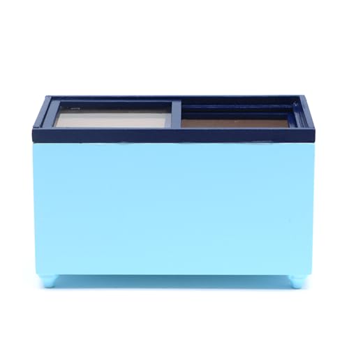 Wohnzimmer zum Spielen, Spielzeug, zum Spielen, Gefrierschrank für Puppenhausmöbel, realistisches Miniatur-Display, Modell, Gefrierschrank, Zubehör für Möbel, Zubehör für Möbel Wohnzimmer zum Spielen, Spielzeug, zum Spielen, Gefrierschrank für Puppenhausmöbel, realistisches Miniatur-Display, Modell, Gefrierschrank, Zubehör für Möbel, Zubehör für Möbel von YIZITU