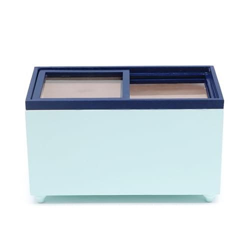 Wohnzimmer zum Spielen, Spielzeug, zum Spielen, Gefrierschrank für Puppenhausmöbel, realistisches Miniatur-Display, Modell, Gefrierschrank, Zubehör für Möbel, Zubehör für Möbel Wohnzimmer zum Spielen, Spielzeug, zum Spielen, Gefrierschrank für Puppenhausmöbel, realistisches Miniatur-Display, Modell, Gefrierschrank, Zubehör für Möbel, Zubehör für Möbel von YIZITU