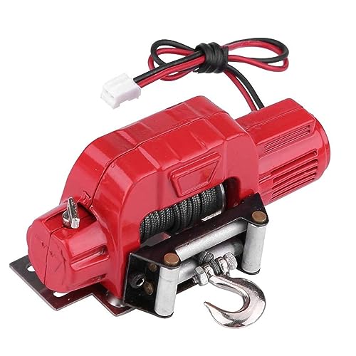 YIZITU 1/10 Car Winch Für 1/10 Crawler Für SCX10 90046 Schöne Aussehen Hochleistungsteile Automatisches Windenmetallkabel von YIZITU