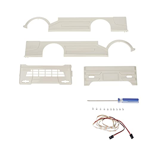 YIZITU 1/10 D12 Truck Surround Stoßfänger Lippenseiten Rock Spoiler Ersatzteil Von Drift Climbing Car Elektrische Zubehör Stoßfänger Halterung von YIZITU