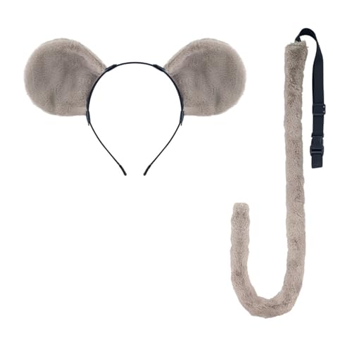 YIZITU 1/2/3-teiliges Kostüm-Set für Kinder, Ohren, Stirnband, Schwanz, Tutus, Rock, Halloween, Tier, Cosplay, Kostüme, Zubehör YIZITU 1/2/3-teiliges Kostüm-Set für Kinder, Ohren, Stirnband, Schwanz, Tutus, Rock, Halloween, Tier, Cosplay, Kostüme, Zubehör von YIZITU