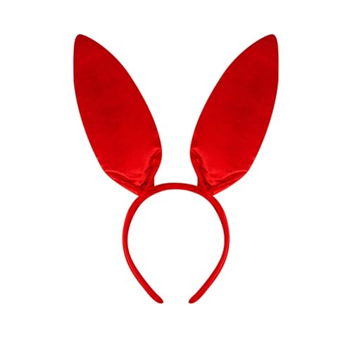 YIZITU 1/4-teiliges Damen-Kostüm-Zubehör-Set mit Hasenohren, Stirnband, Fliege, Kragen, Manschetten, Hasenschwanz für Osterparty YIZITU 1/4-teiliges Damen-Kostüm-Zubehör-Set mit Hasenohren, Stirnband, Fliege, Kragen, Manschetten, Hasenschwanz für Osterparty von YIZITU