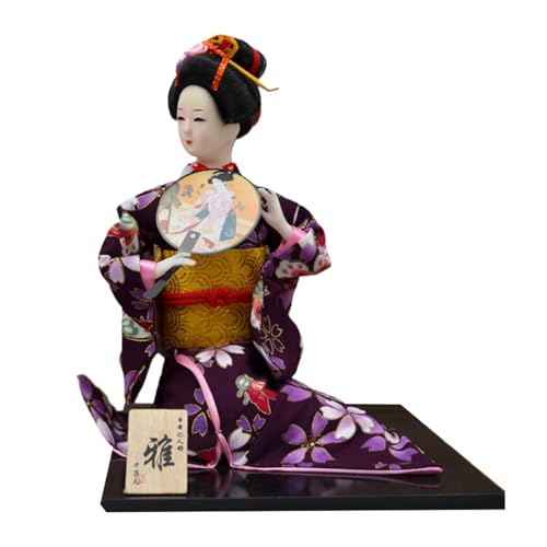YIZITU 12 Zoll Japanische Kimono Spielzeugverzierung Für Restaurants Und Heimdekoration Mit Elegantem Entwurf Optional Figurer Typ Home Decoration Figurine YIZITU 12 Zoll Japanische Kimono Spielzeugverzierung Für Restaurants Und Heimdekoration Mit Elegantem Entwurf Optional Figurer Typ Home Decoration Figurine von YIZITU