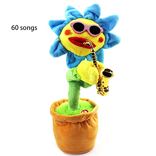 YIZITU 13in Electric Toy Stoffed Dancing Flower for Birthday Gift Party Gunst Für Intelligentes Spielzeug Soft PP Cotton Mit 60 Tanzblume Zu Musik Sound Pot Mit Musik YIZITU 13in Electric Toy Stoffed Dancing Flower for Birthday Gift Party Gunst Für Intelligentes Spielzeug Soft PP Cotton Mit 60 Tanzblume Zu Musik Sound Pot Mit Musik von YIZITU