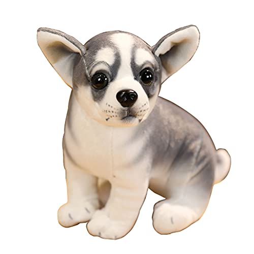 YIZITU 18 Cm/7in Simulationshund Ausgestopftes Tierkissen Für Weich von YIZITU