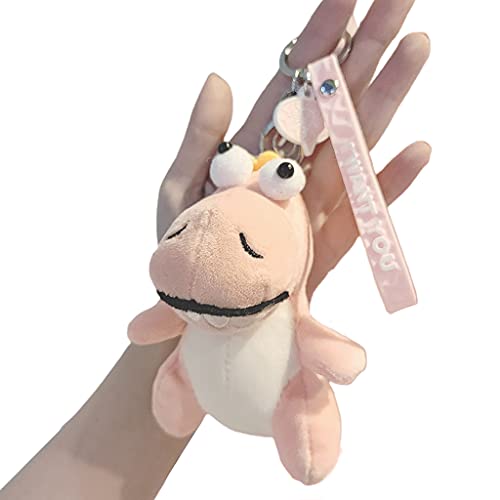 YIZITU 1pcs Süße Kleine Dinosaurier Cartoon Plüschspielzeug Für Puppenschlüsselkettenanhänger Schultasche Cartoon Für Puppenspielzeug Familiendekor Dinosaurierpuppe von YIZITU