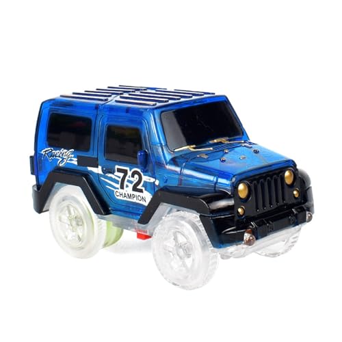 YIZITU 3 5 Electric Track Spielzeugauto Für W/ 3 Light Transparent Body Racing Car Für Spielfahrzeug Baby Kleinkind Boy Track Cars Erwachsene Cars Kinder Rennen Ersatz Kinder Ersatz von YIZITU