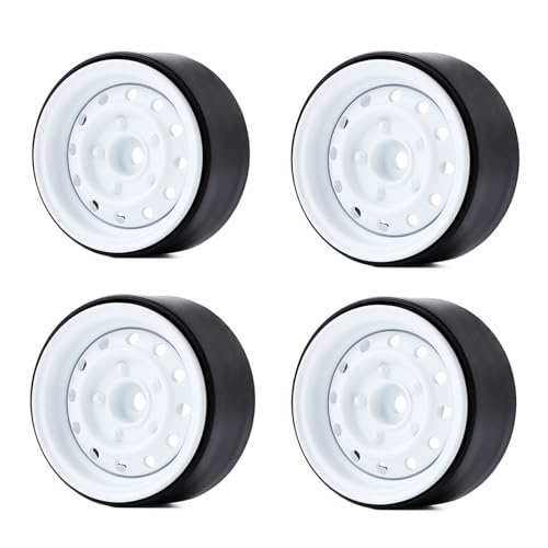 YIZITU 4 PCs Metall Wheel Rim Tool Für 1/10 Fernbedienung Crawler Felgen Für SCX10 Zubehör Modell Crawler Car Toy Spielzeug Fernbedienungsstufe Rand von YIZITU