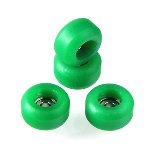 YIZITU 4PCS Mini Finger Modell Skateboard Teile Lager Deck Räder Metall Lager für Griffbrett Austauschbare Teil von YIZITU